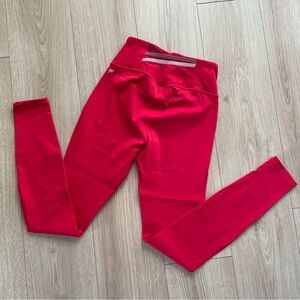 Red Fabletics Leggings